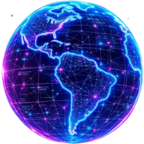 Glowing connected world globe representing cross-chain infrastructure